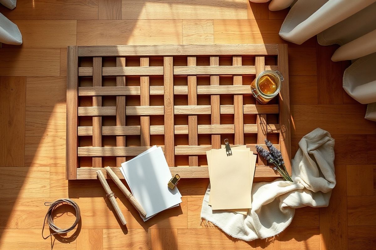 Build Your Own Beautiful Diamond Lattice Trellis: A DIY Tutorial