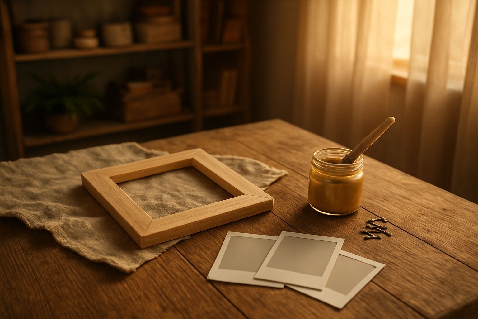 كيفية صنع إطار تعليق صور بولارويد