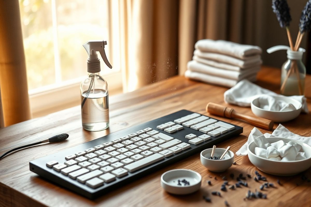 How to Clean Your Remote Control and Keyboard Like a Pro