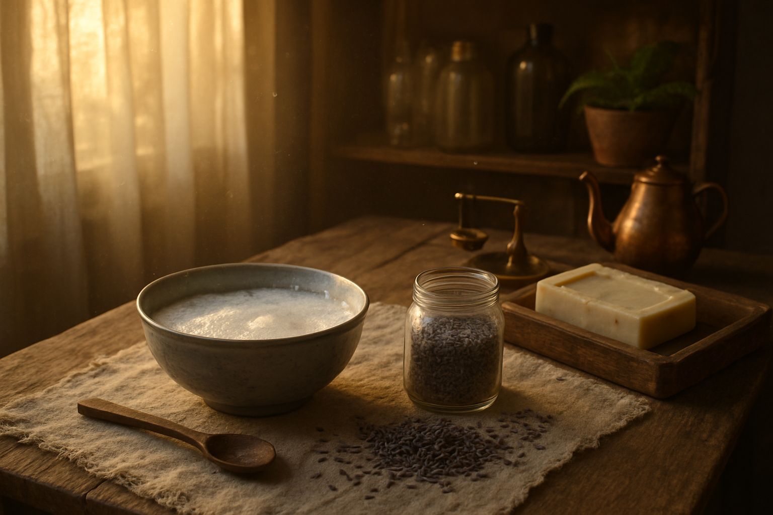 اصنعي صابون اللافندر الطبيعي الخاص بكِ: دليل شامل لطريقة التصبّن البارد