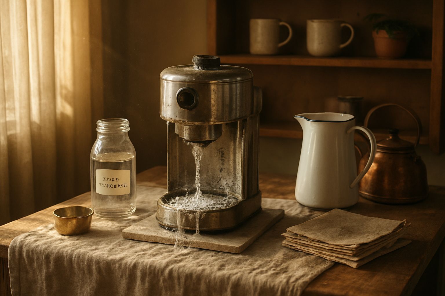 Cómo descalcificar una cafetera paso a paso