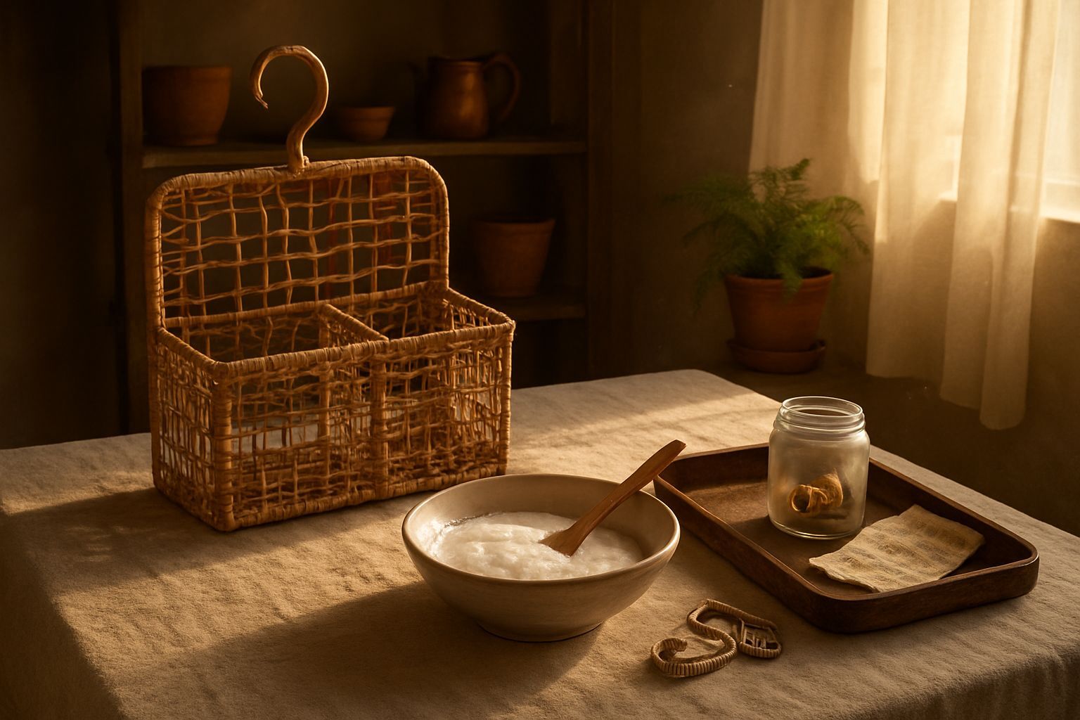 Cómo instalar un organizador de productos de ducha colgante