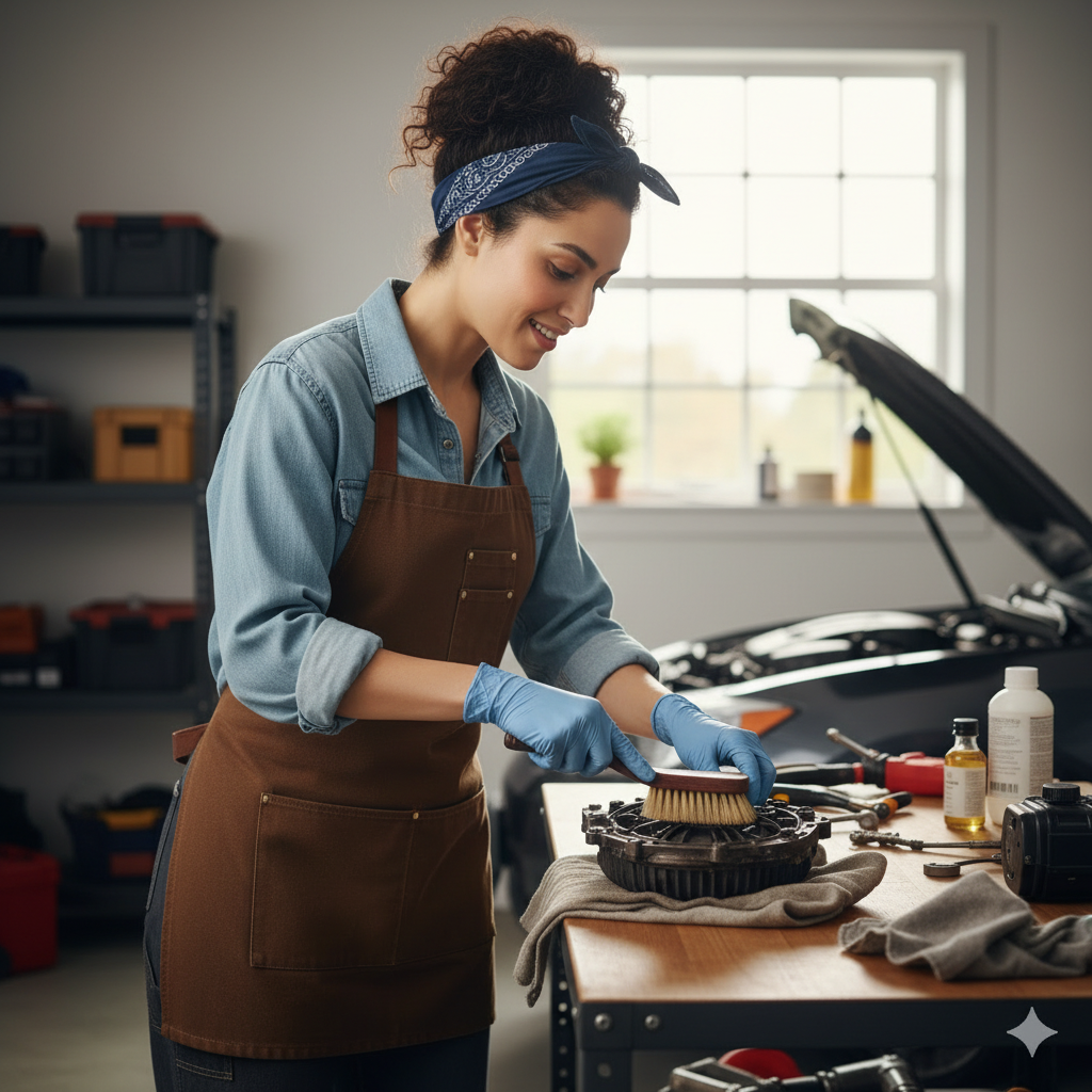 Cómo quitar manchas de grasa mecánica: Guía paso a paso
