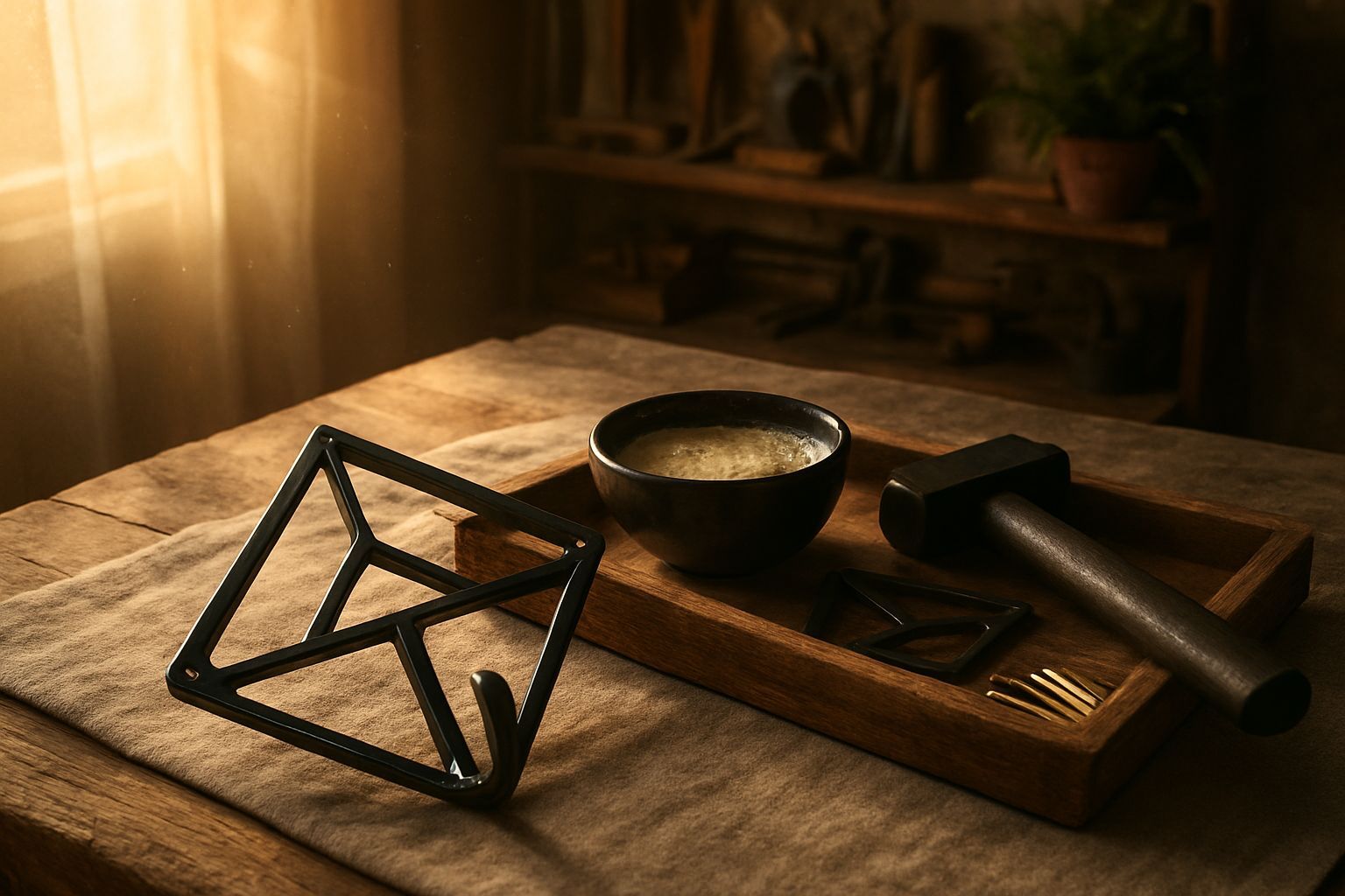 Craft Your Own Geometric Metal Wall Hook: A Modern DIY Tutorial