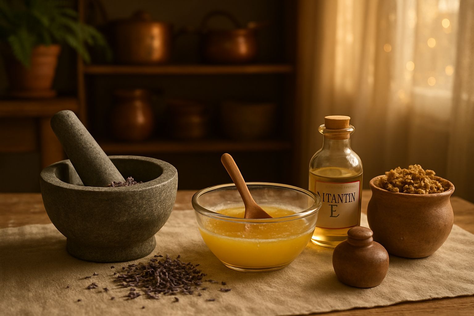 Cómo hacer una crema regeneradora nocturna profunda en casa