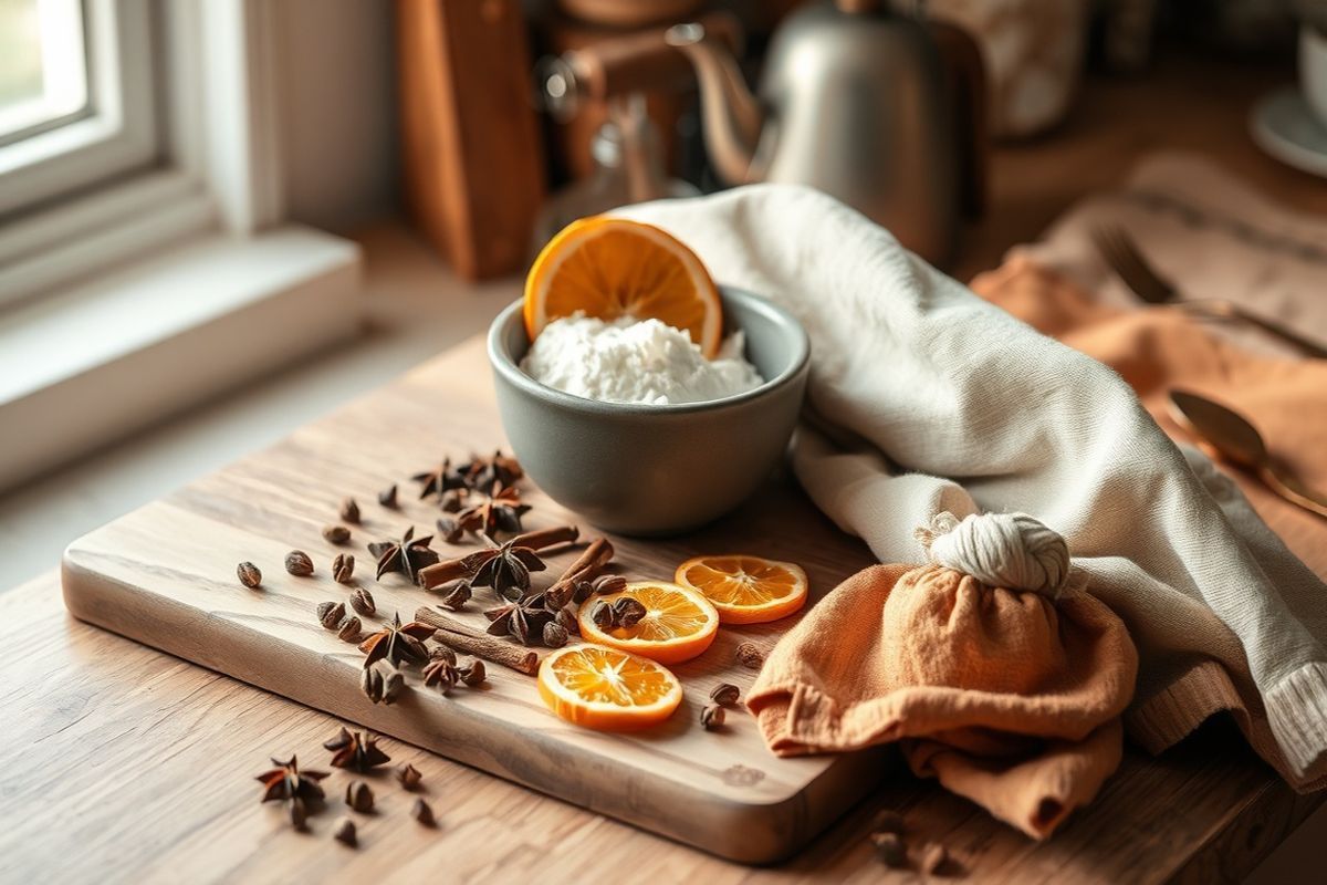 Désodorisant naturel pour placard à épices : Tutoriel facile et efficace