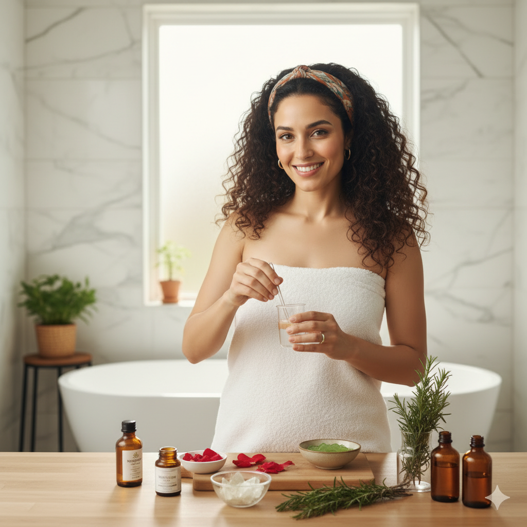 How to Make an Astringent Toning Lotion at Home