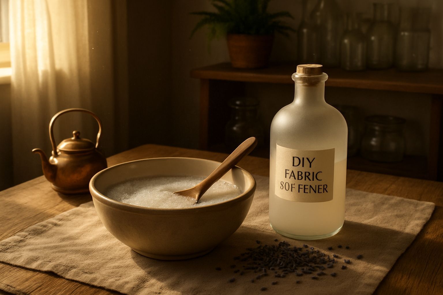 How to Make Quick-Dry Fabric Softener at Home