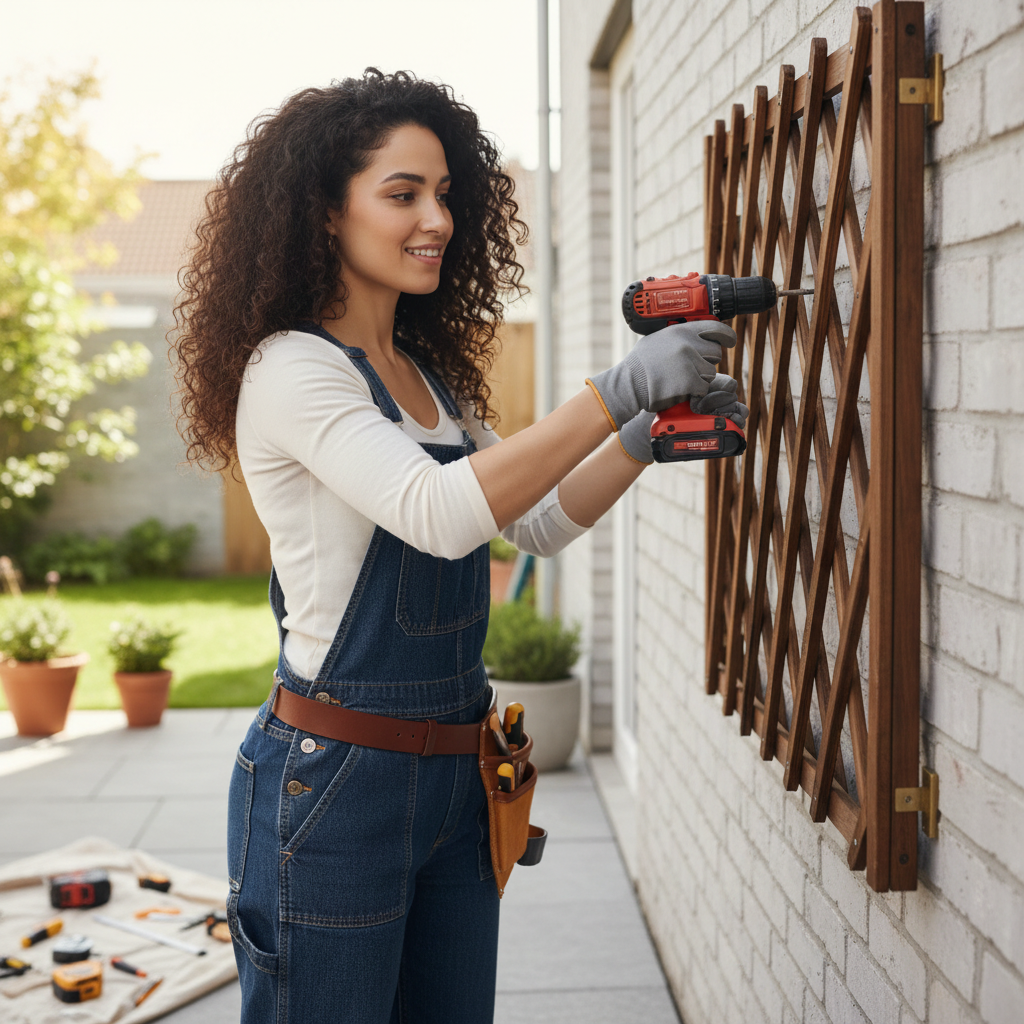 Comment installer un treillage treillis extensible : guide complet