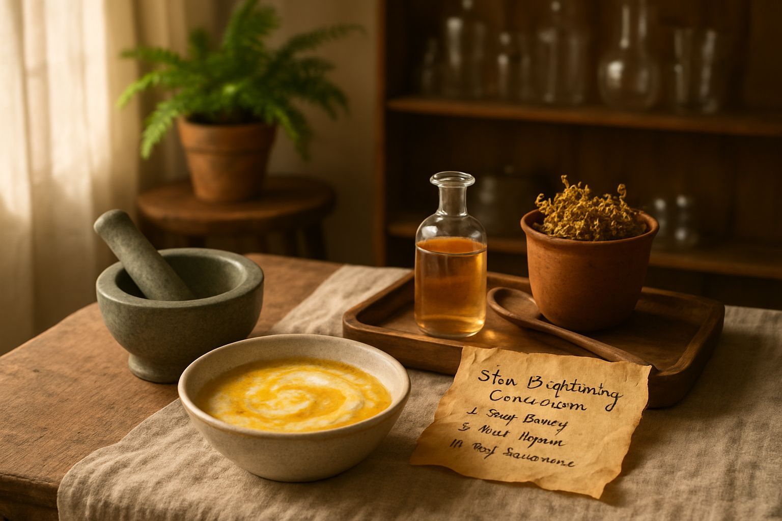 لوشن تبييض للجلد المختلط: وصفة طبيعية في المنزل