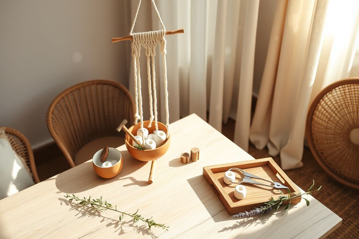 Craft Your Own Macrame Mobile: A Step-by-Step Guide to Bohemian Charm