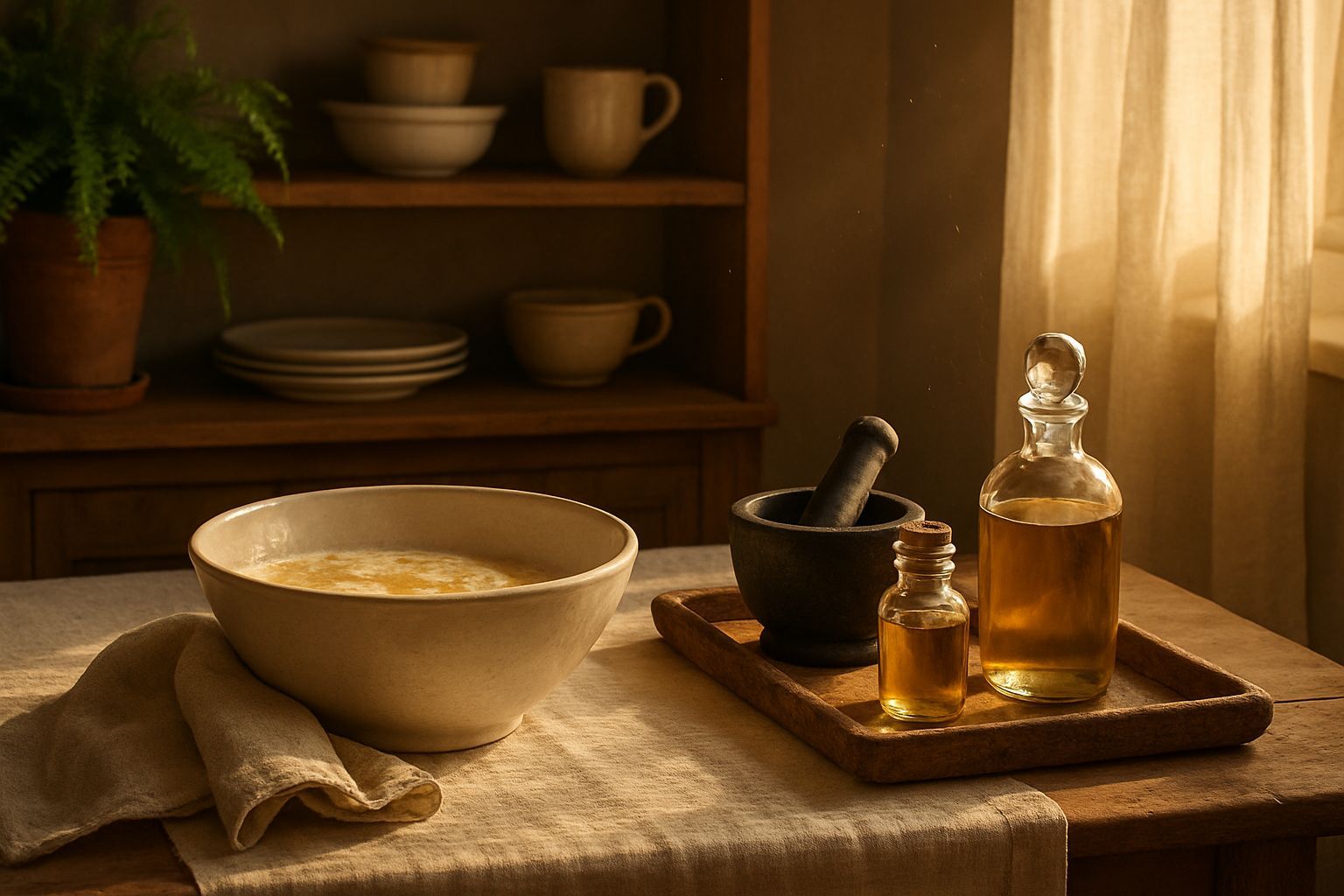 Tutoriel : Fabriquer un masque protecteur pour cheveux colorés