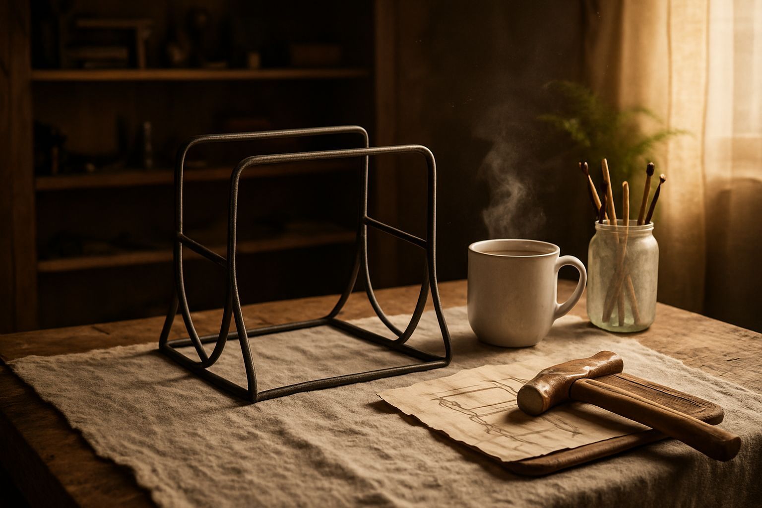 كيفية صنع حامل مجلات جداري من المعدن المجلفن