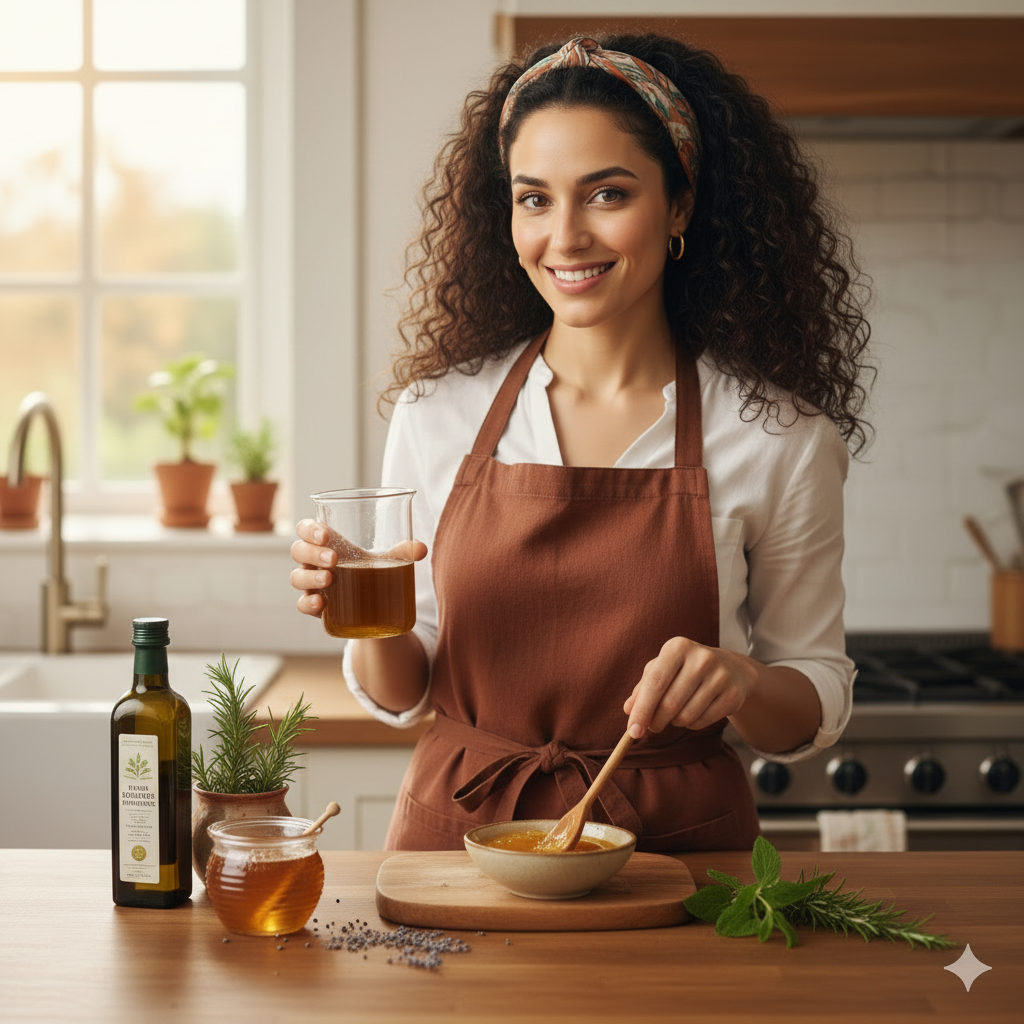 صابون زيتي مع العسل: وصفة منزلية سهلة