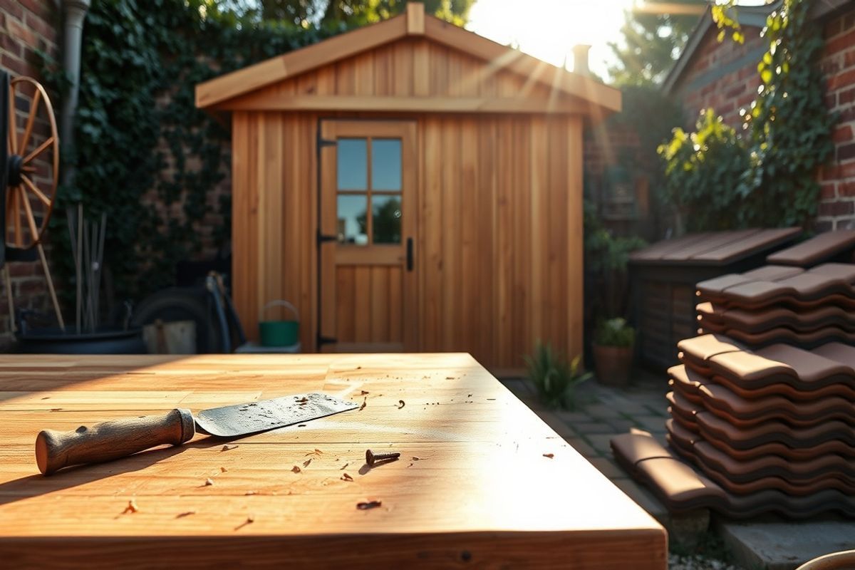 دليل شامل لبناء سقيفة ملتصقة بالجدار الجنوبي في المنزل