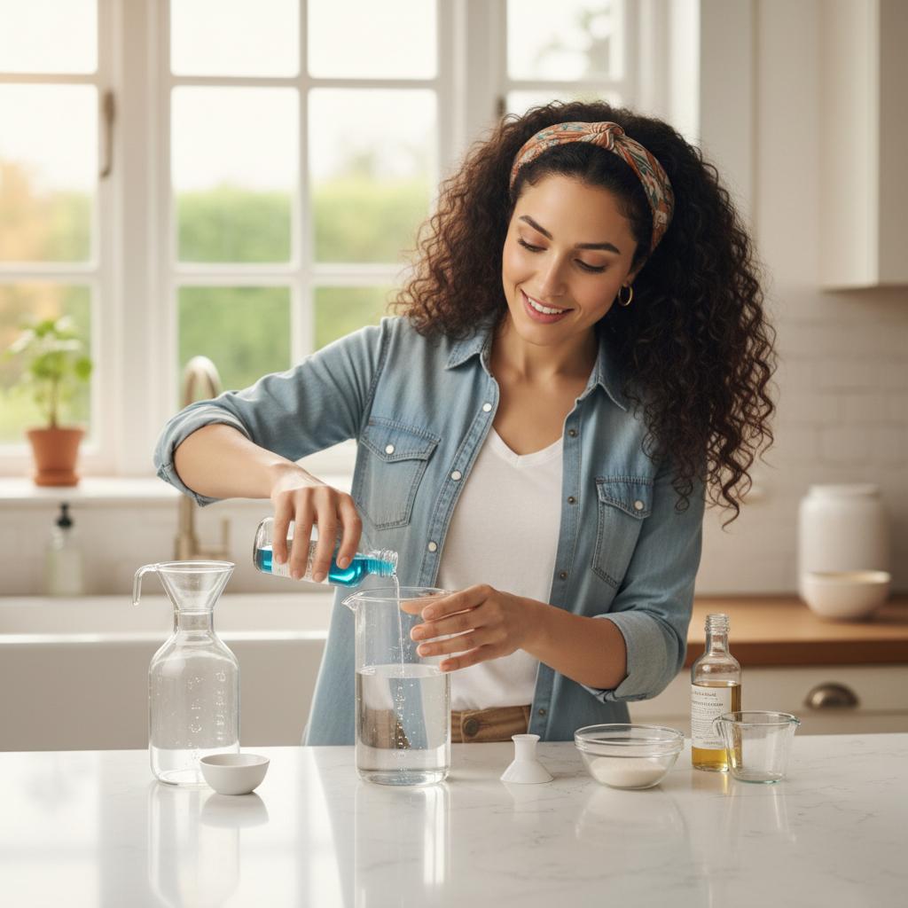 Fabriquez un Spray Vitres Économique et Concentré