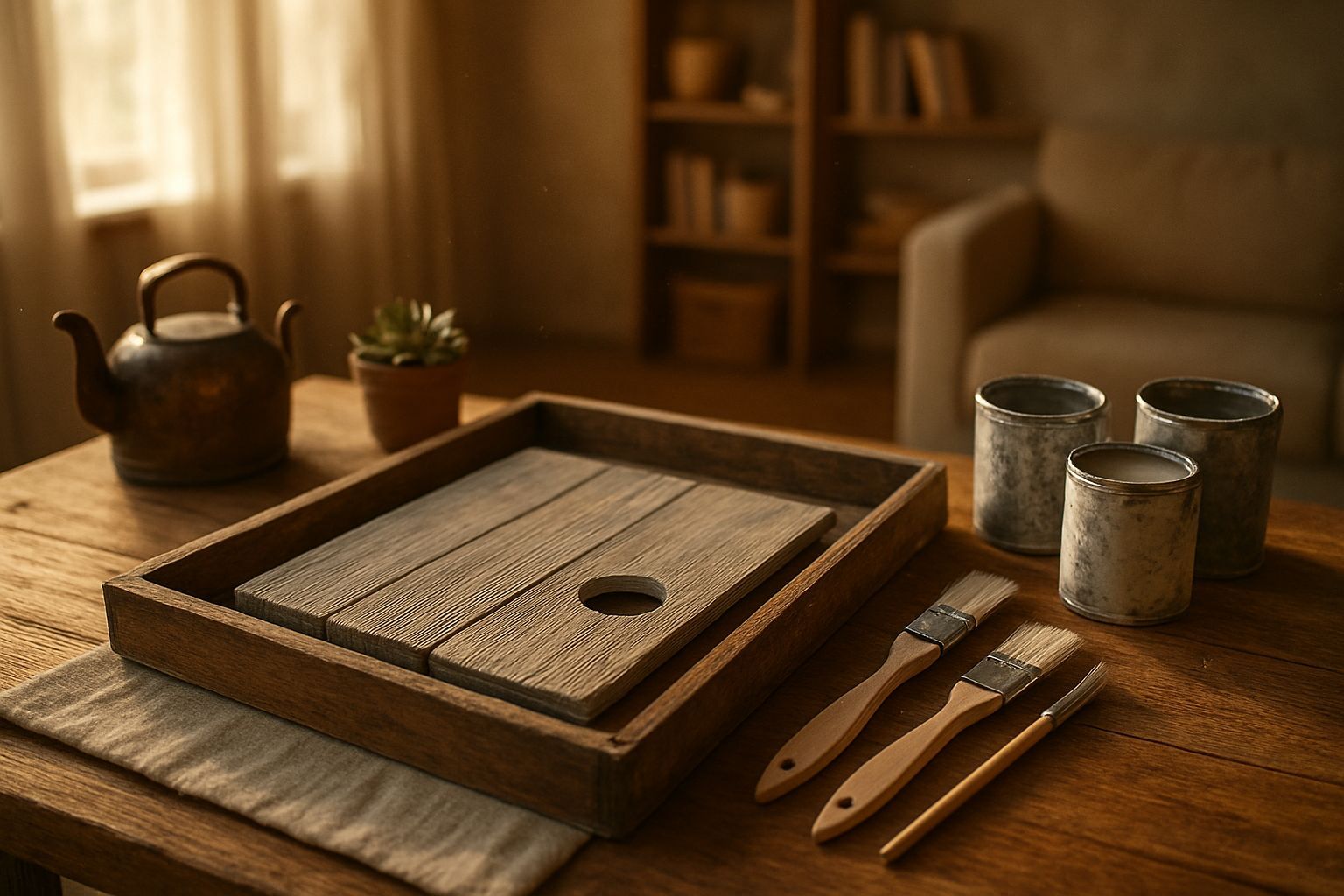 Table basse palette industrielle : Tutoriel DIY