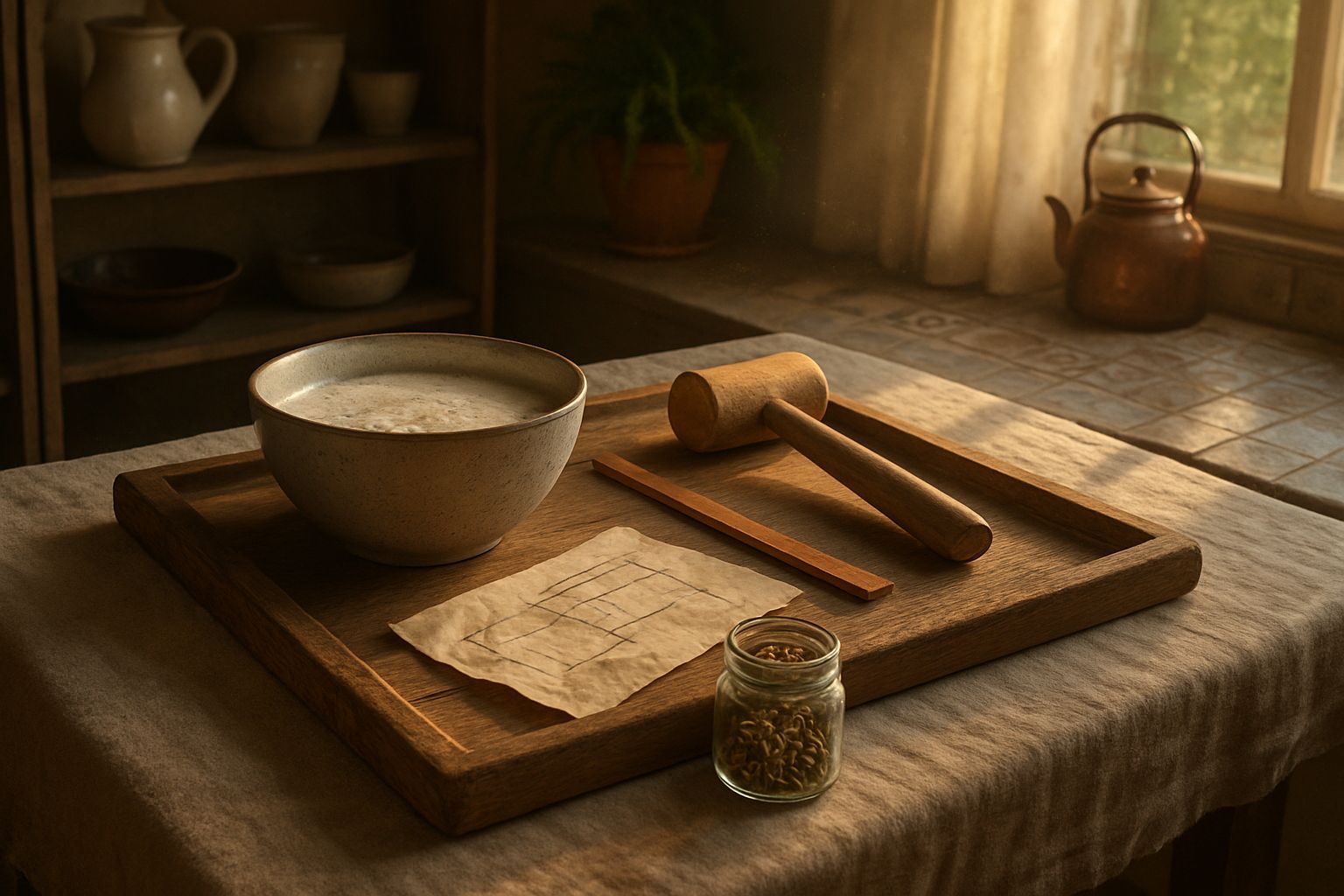 طاولة مرنة جدارية لتوفير المساحة