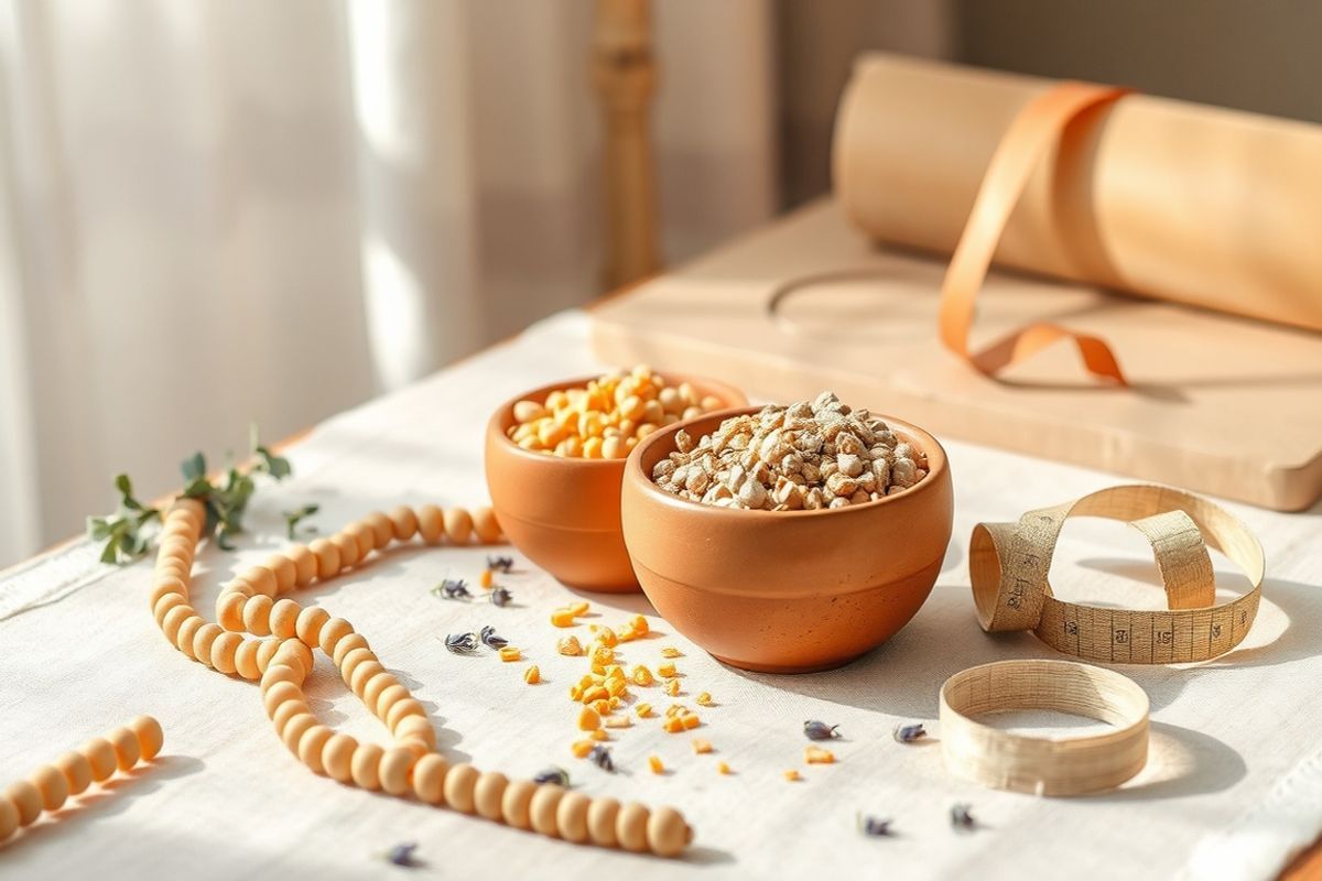 Créer une guirlande en perles de bois naturel : tutoriel DIY