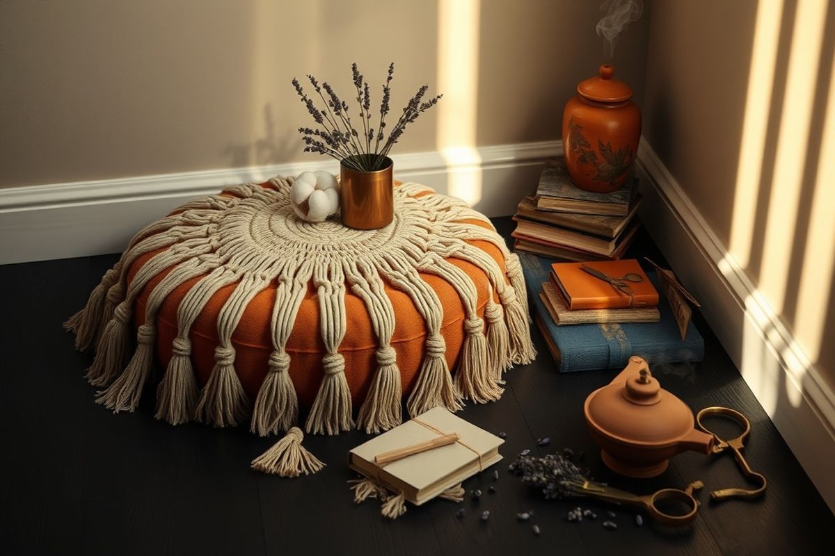 Craft Your Own Bohemian Macrame Woven Cushion: A Step-by-Step Tutorial