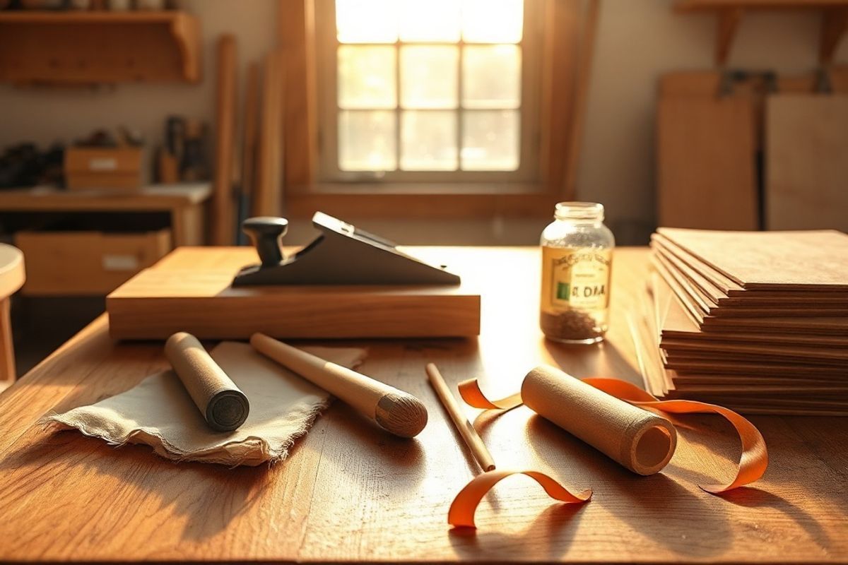 دليل شامل: تصنيع طاولة خشبية متينة بقطع خشبية وكتف خشبية