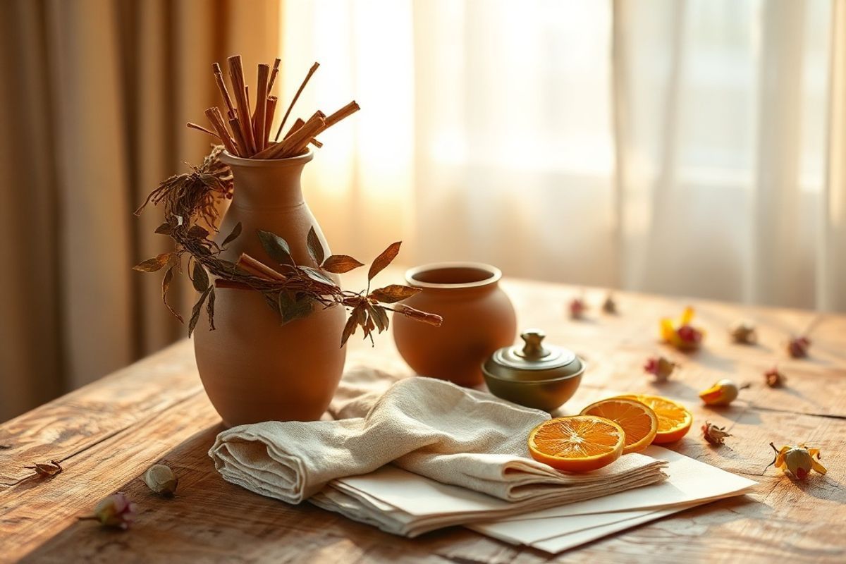 دليل شامل: صنع إطار زخرفي بإكليل الكافور المجفف بخطوات سهلة