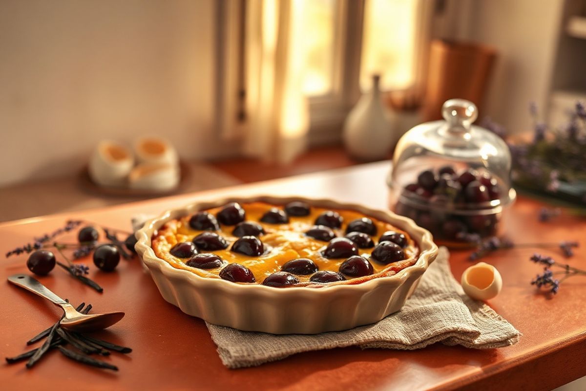 Clafoutis Cerises Tradition: A Classic French Dessert Recipe