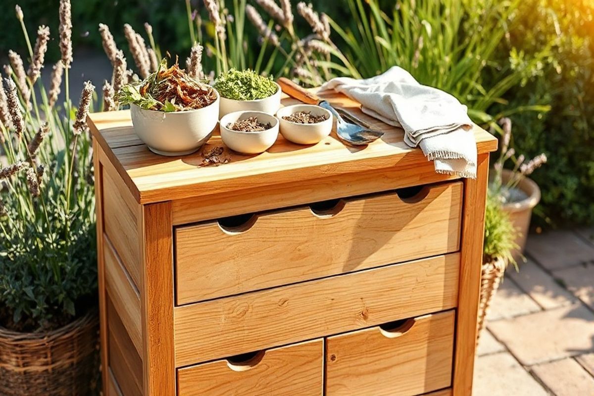 دليل شامل: بناء كومبوست خشبي بثلاثة أدراج