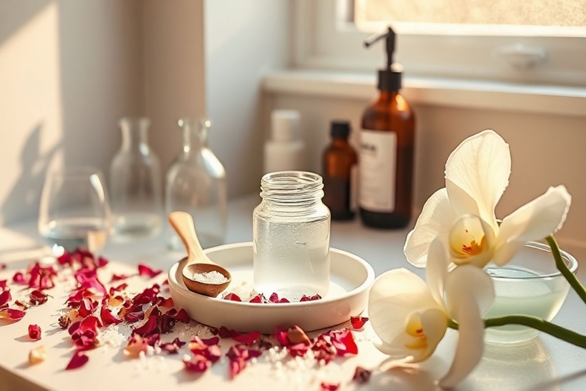 Cómo hacer un gel limpiador facial suave en casa: tutorial paso a paso