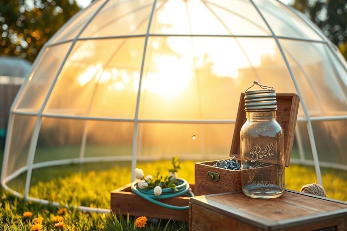 How to Build a PVC Geodesic Dome Greenhouse: A Step-by-Step Guide