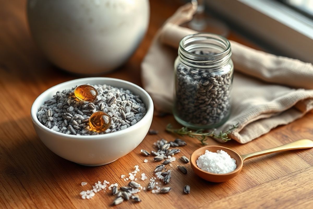 How to Make a Luxurious Sea Salt Body Scrub at Home
