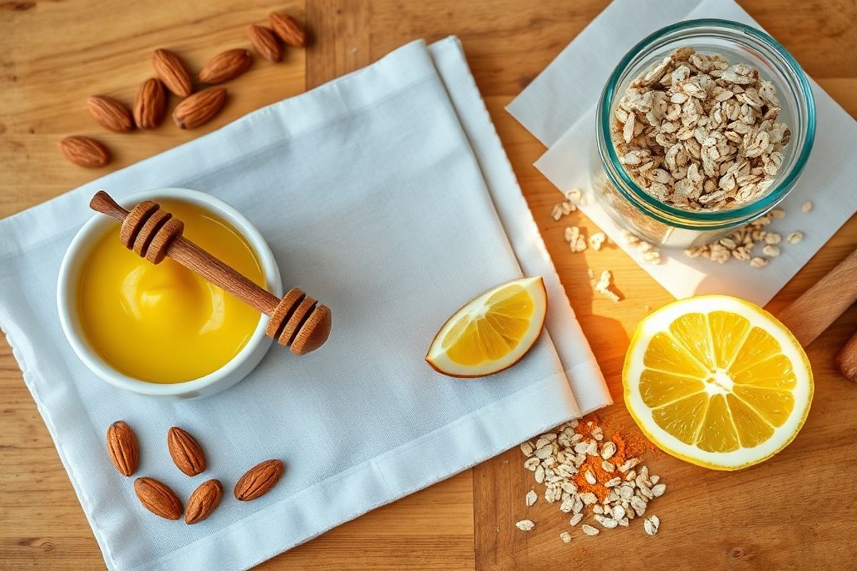 Brighten Your Complexion Naturally with This Lemon Brightening Face Mask