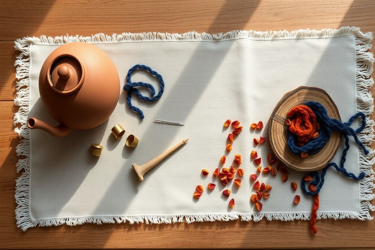 دليل شامل: كيف تصنع إكسسوارات منزلية بتقنية الصمغ والتطريز العرقي