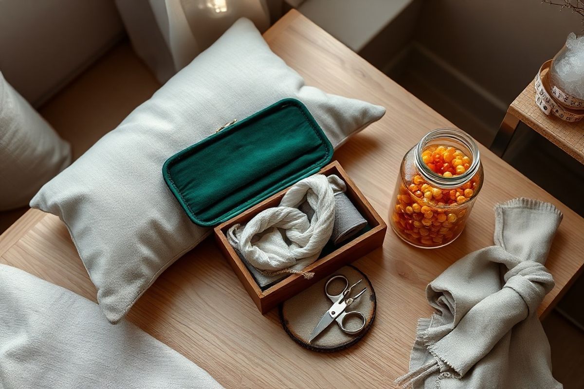 كيف تصنعين حافظة مجوهرات بسحاب للسفر خطوة بخطوة