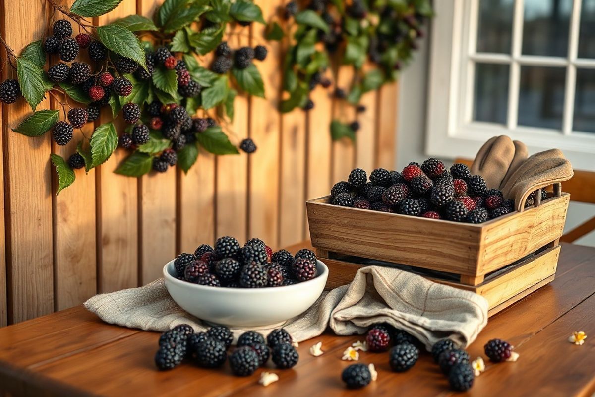 زراعة التوت الأسود في السياج المثمر: دليل شامل خطوة بخطوة