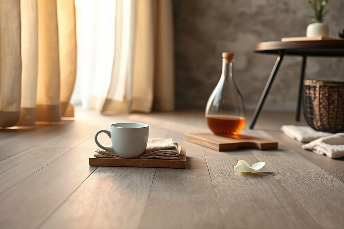 دليل شامل لتركيب أرضيات الفينيل المربعات على شكل بلاط الإسمنت