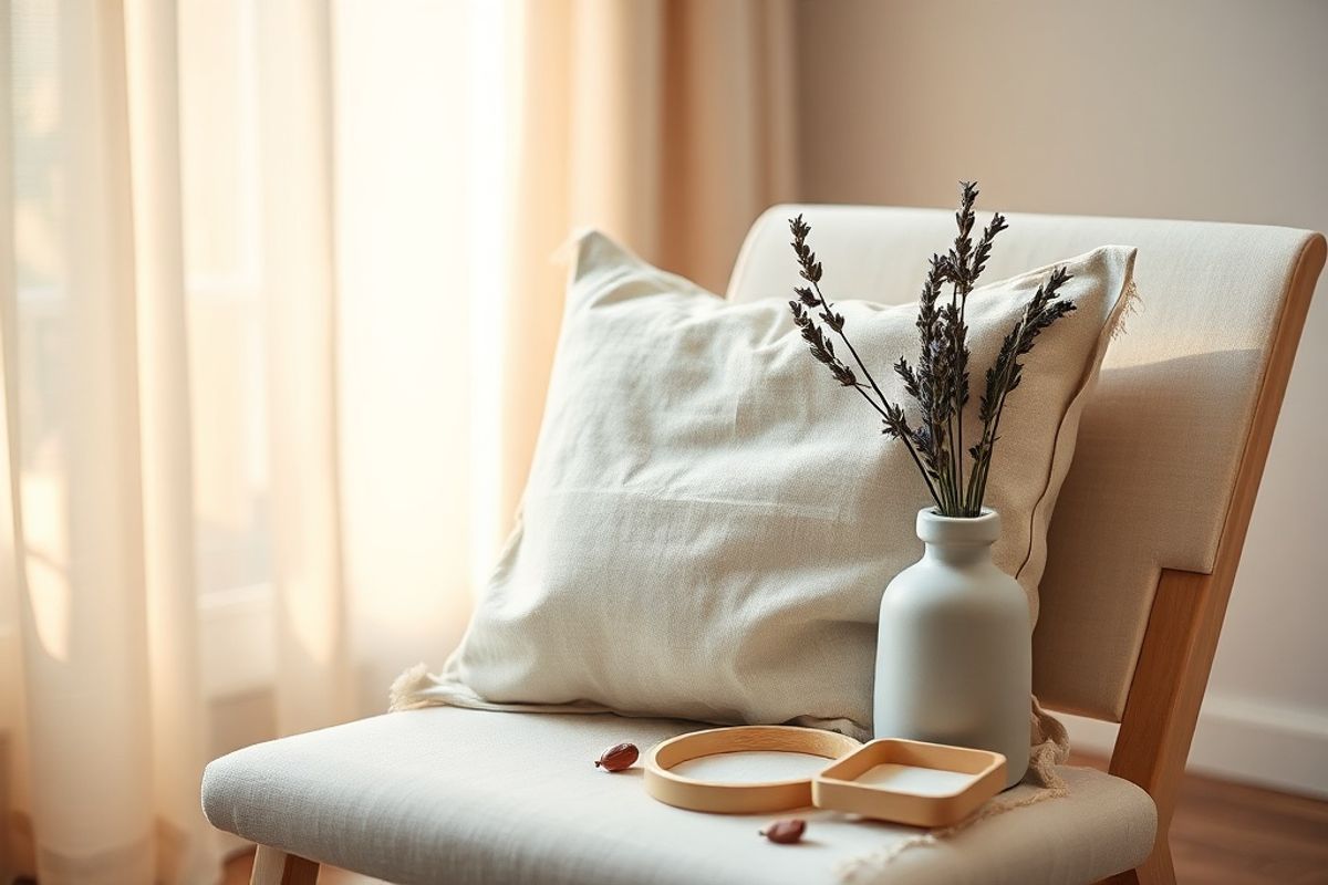 Tutoriel : Créer un coussin en lin lavé froissé pour une déco authentique