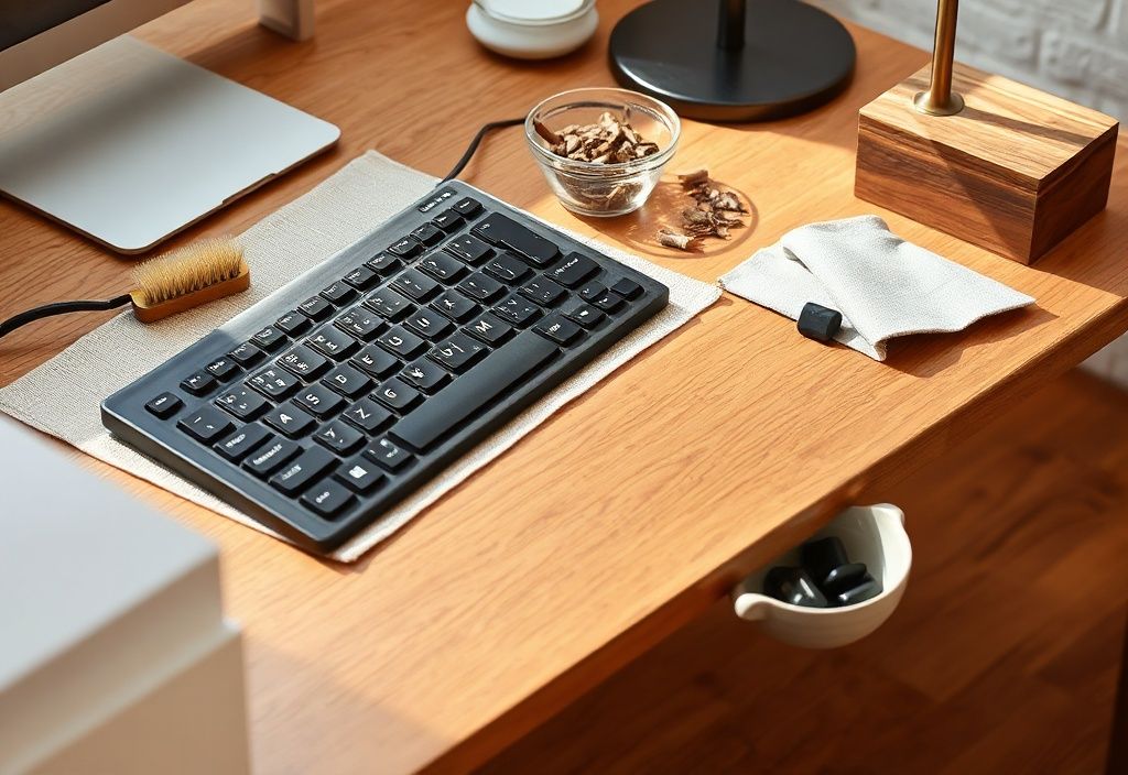 Guía Definitiva para Limpiar tu Teclado entre las Teclas: ¡Adiós Polvo y Migas!