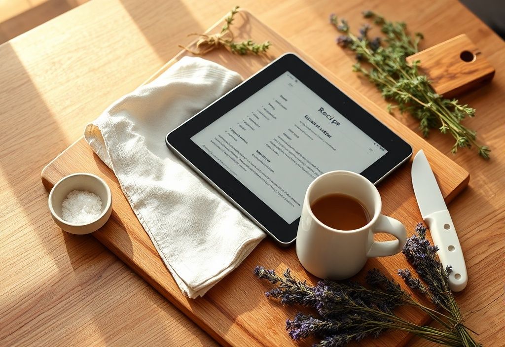 How to Use a Tablet for Cooking Recipes: A Step-by-Step Guide