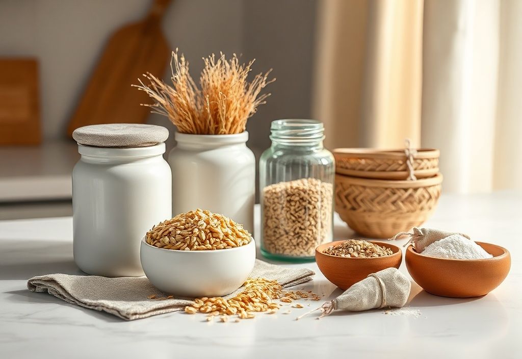 Guía definitiva para organizar tu almacenamiento de levadura, harina y cereales en la cocina