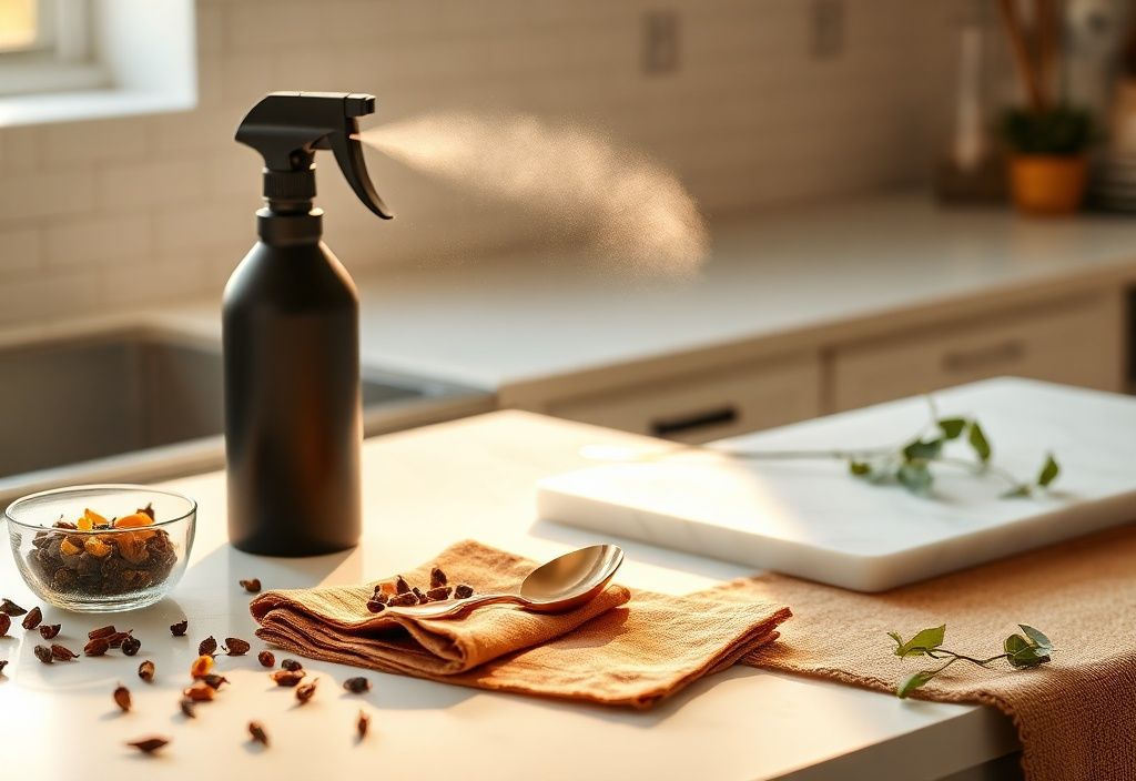 Fabriquer un spray anti-araignées naturel : recette efficace et écologique