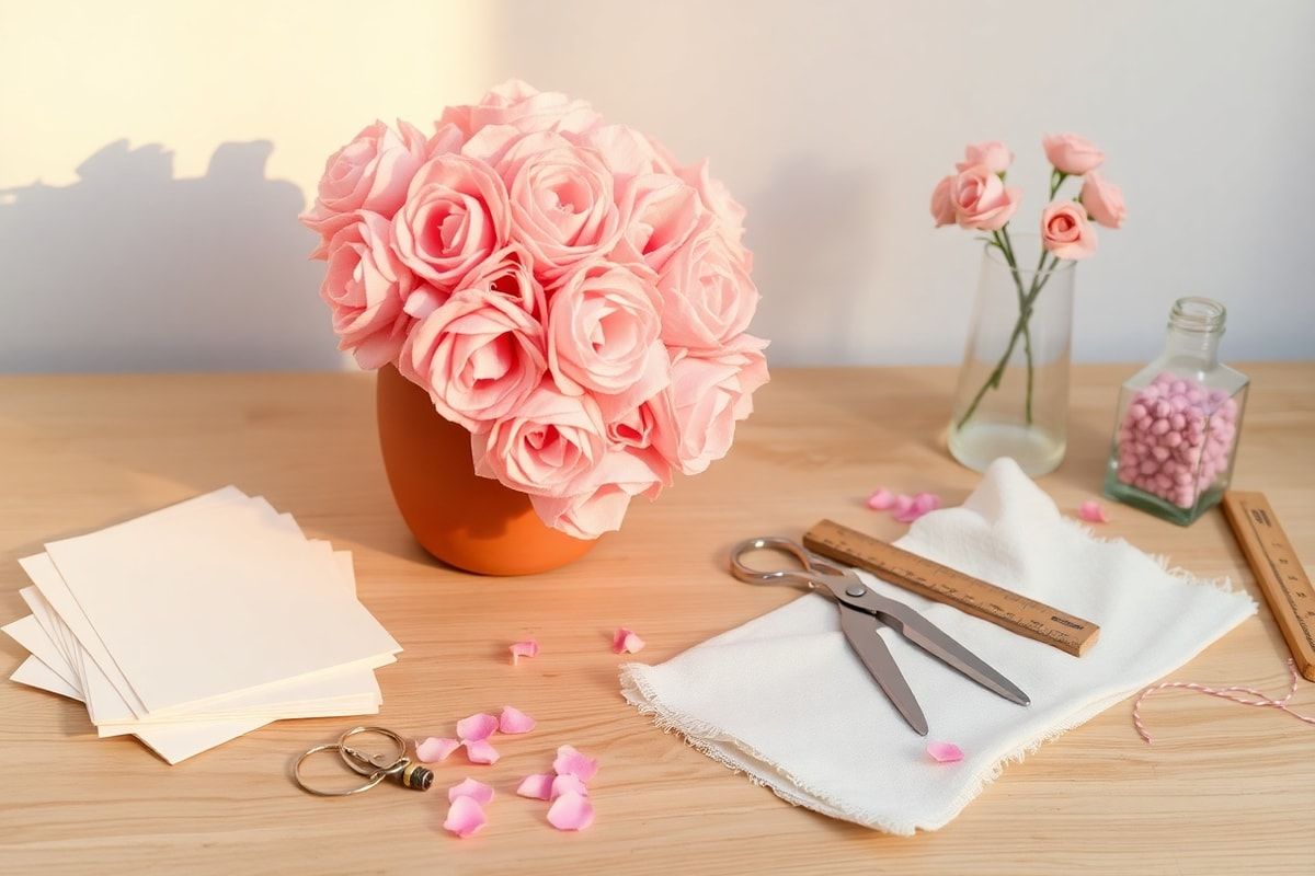 How to Create Stunning Rose Pom-Poms for a Baby Shower Décor