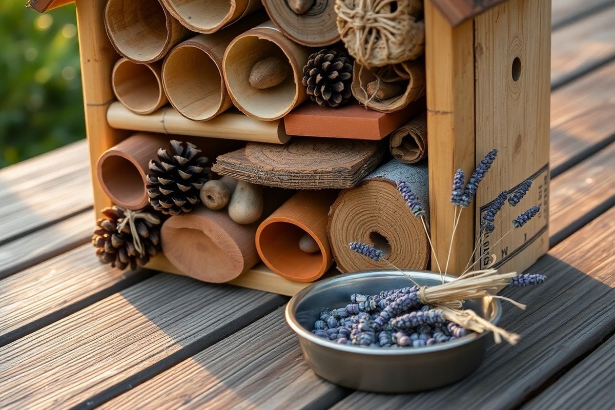 Cómo construir un hotel de insectos multi-compartimentos: guía paso a paso