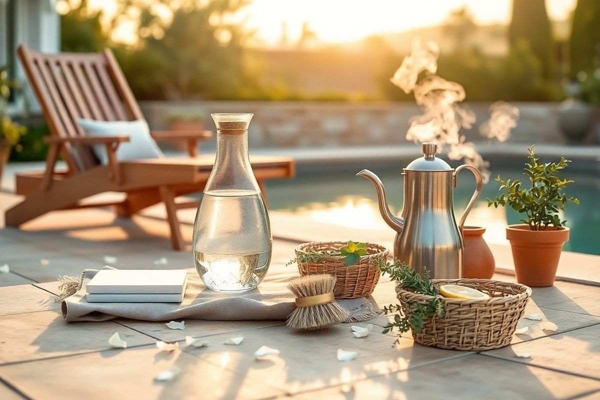 Guía definitiva para limpiar la línea de agua de tu piscina: paso a paso