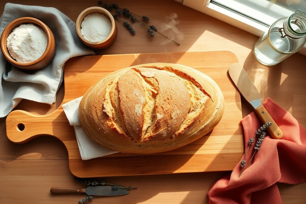 Natural Sourdough Pain au Levain: A Step-by-Step Guide