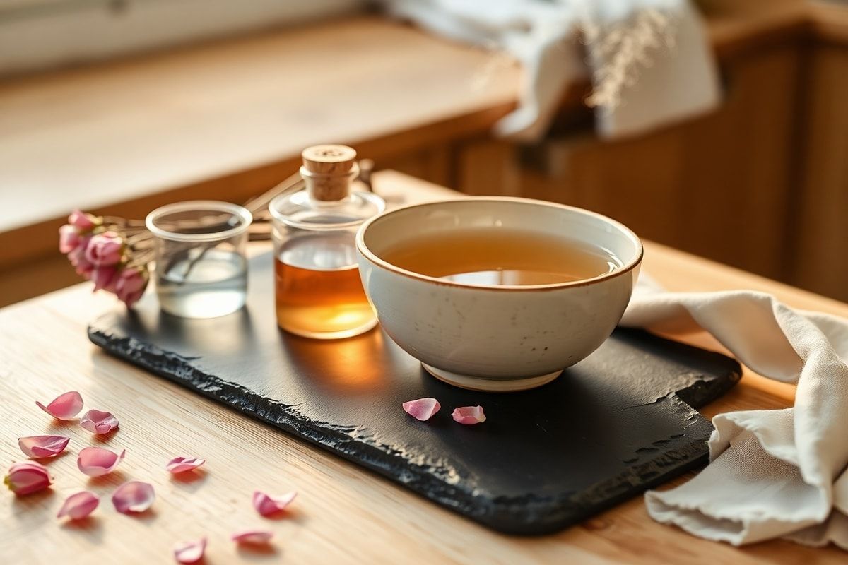 Tutoriel : Comment préparer un toner à l'eau de rose fermentée maison