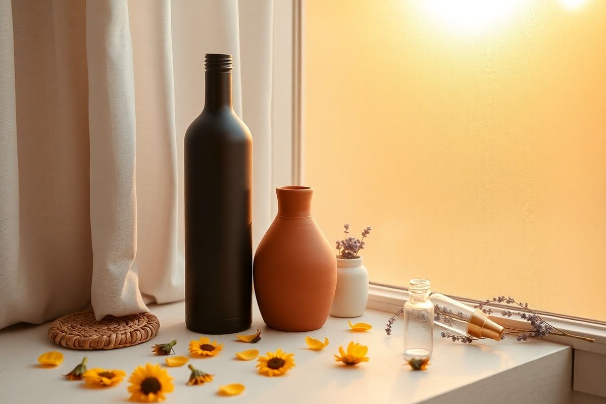 Transforma botellas de plástico en jarrones bonitos con upcycling creativo