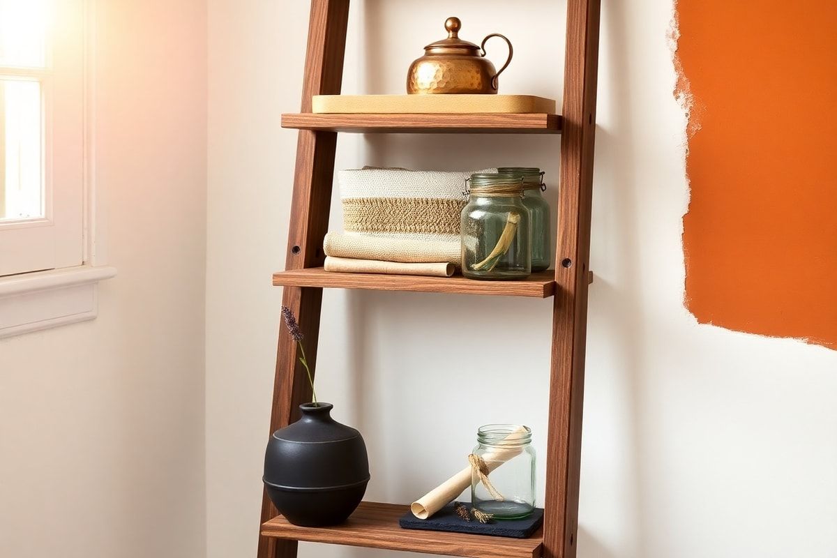 Cómo crear una estantería escalera con upcycling: Tutorial paso a paso