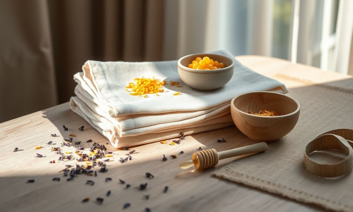 كيف تصنعي عبوات غذائية قابلة لإعادة الاستخدام باستخدام الشمع (Beeswrap) في المنزل